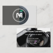 Carte De Visite Lentilles de caméra reflex pour photographes Vidéo (Devant / Derrière)