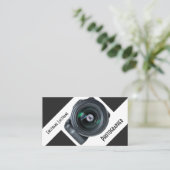 Carte De Visite Lentilles de caméra reflex pour photographes Vidéo (Debout devant)