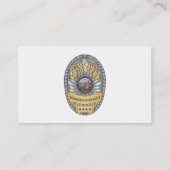 Carte de visite LEO blanc simple (Dos)