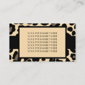 Carte De Visite Léopard (Dos)