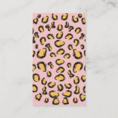 Carte De Visite Léopard (Dos)