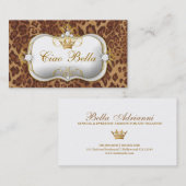 Carte De Visite Léopard de 311 Ciao Bella (Devant / Derrière)