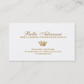 Carte De Visite Léopard de 311 Ciao Bella (Dos)