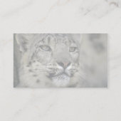 Carte De Visite Léopard des neiges (Dos)