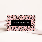Carte De Visite Léopard Print, Léopard Spots, Rose Léopard