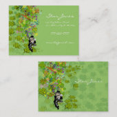 Carte De Visite Leprechaun (Devant / Derrière)