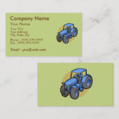 Carte De Visite Les affaires de l'agriculture (Devant / Derrière)