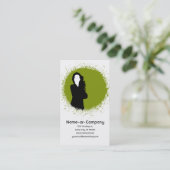 Carte De Visite les affaires silhouettent v.2 (Debout devant)