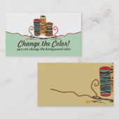 Carte De Visite Les aiguilles faites sur commande de goupilles de (Devant / Derrière)