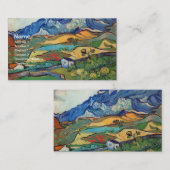 Carte De Visite Les Alpilles (F724) Van Gogh Art (Devant / Derrière)
