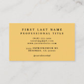 Carte De Visite Les animaux sauvages d'Afrique Jungle (Dos)