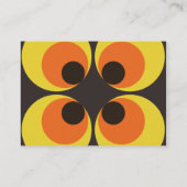 Carte De Visite les années 70 papier peint (Dos)