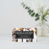 Carte De Visite Les beignets | Table de pique-nique (Debout devant)