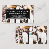 Carte De Visite Les beignets | Table de pique-nique (Devant / Derrière)