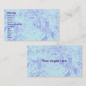 Carte De Visite Les cercles de l'eau (Devant / Derrière)