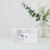 Carte De Visite Les Chattes Blanches (Debout devant)