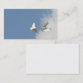 Carte De Visite Les colombes volantes (Devant / Derrière)