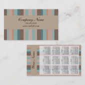 Carte De Visite Les côtes de l'océan Pacifique (Devant / Derrière)