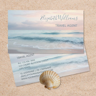Carte De Visite Les couleurs Ocean Pastel