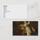 Carte De Visite Les couples heureux (Devant / Derrière)