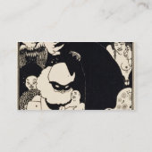 Carte De Visite Les créatures étranges de Lucian, illustration de (Dos)