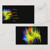 Carte De Visite Les dauphins au soleil (Devant / Derrière)