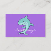 Carte De Visite Les dauphins bleus sauter Thunder_Cove (Dos)