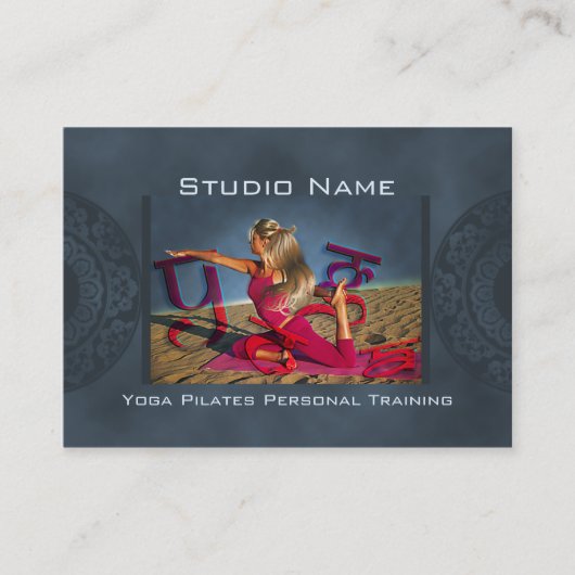 Carte De Visite Les dunes de Yoga (Devant)