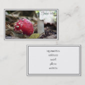 Carte De Visite Les escargots Nouveau Accueil (Devant / Derrière)