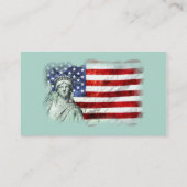 CARTE DE VISITE LES ETATS-UNIS DIMINUENT ET LIBERTÉ (Dos)