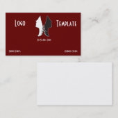 Carte De Visite Les femmes papillons face (Devant / Derrière)