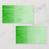 Carte De Visite Les feux de la rampe (Devant / Derrière)