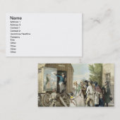 Carte De Visite Les foires : L'exposition, c.1821 (litho de (Devant / Derrière)