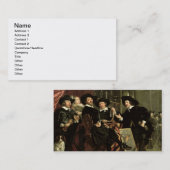 Carte De Visite Les fonctionnaires de la société de Bowyers de St (Devant / Derrière)