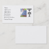 Carte De Visite Les géologues ont des perspectives posées la vie (Devant / Derrière)