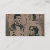 Carte De Visite Les Houdinis, 'La métamorphose change en 3 seconde (Dos)