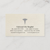 Carte De Visite Les infirmières appellent les chaussures spécial p (Dos)