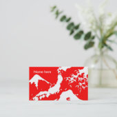 Carte De Visite Les Japonais du mont Fuji impriment le (Debout devant)