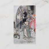 Carte De Visite Les lièvres et la tortue (Dos)