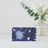 Carte De Visite Les longs Signets de nuit d'hiver (Debout devant)