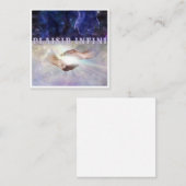 Carte De Visite Les mains de PLAISIR INFINI (Devant / Derrière)