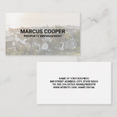 Carte De Visite Les maisons côtières | Construction | Réalisateur (Devant / Derrière)