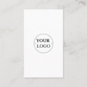 Carte De Visite Les Médias Sociaux Se Connectent Avec Nous (Dos)