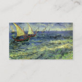 Carte De Visite Les mers aux Saintes-Maries par Vincent van Gogh (Dos)