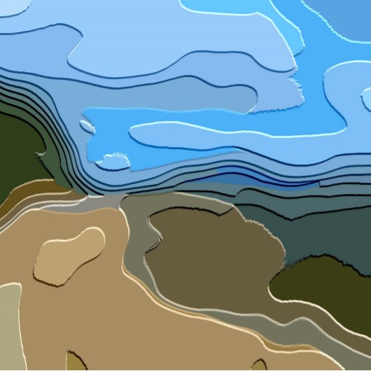 CARTE DE VISITE LES MONTAGNES