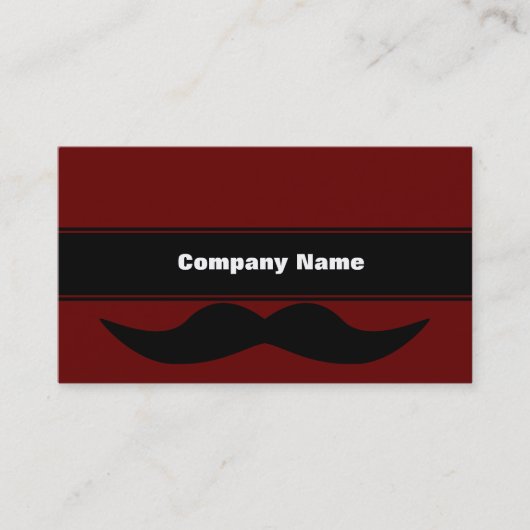 Carte De Visite Les moustaches arrivent (Devant)