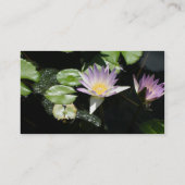 Carte De Visite Les nénuphars d'été (Dos)