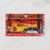 Carte De Visite Les outils du commerce des pompiers (Dos)