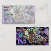 Carte De Visite Les papillons ! (Devant / Derrière)