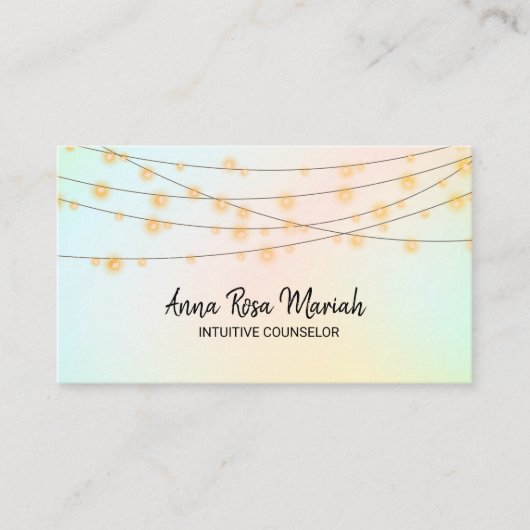 Carte De Visite Les pastels de *~* rougissent yoga de chant (Devant)